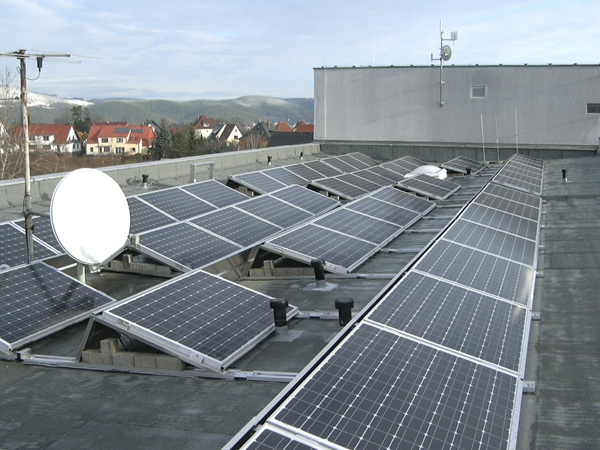 Photovoltaikanlage Firmengebäude Sonepar, Pößneck