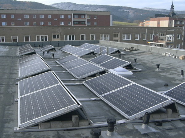 Photovoltaikanlage Firmengebäude Sonepar, Pößneck